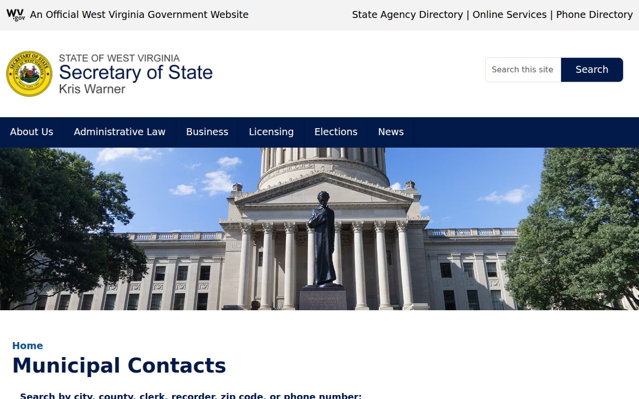 Flatwoods court docket state municipal contact directory